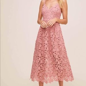 ASTR the label lace dress - light purple